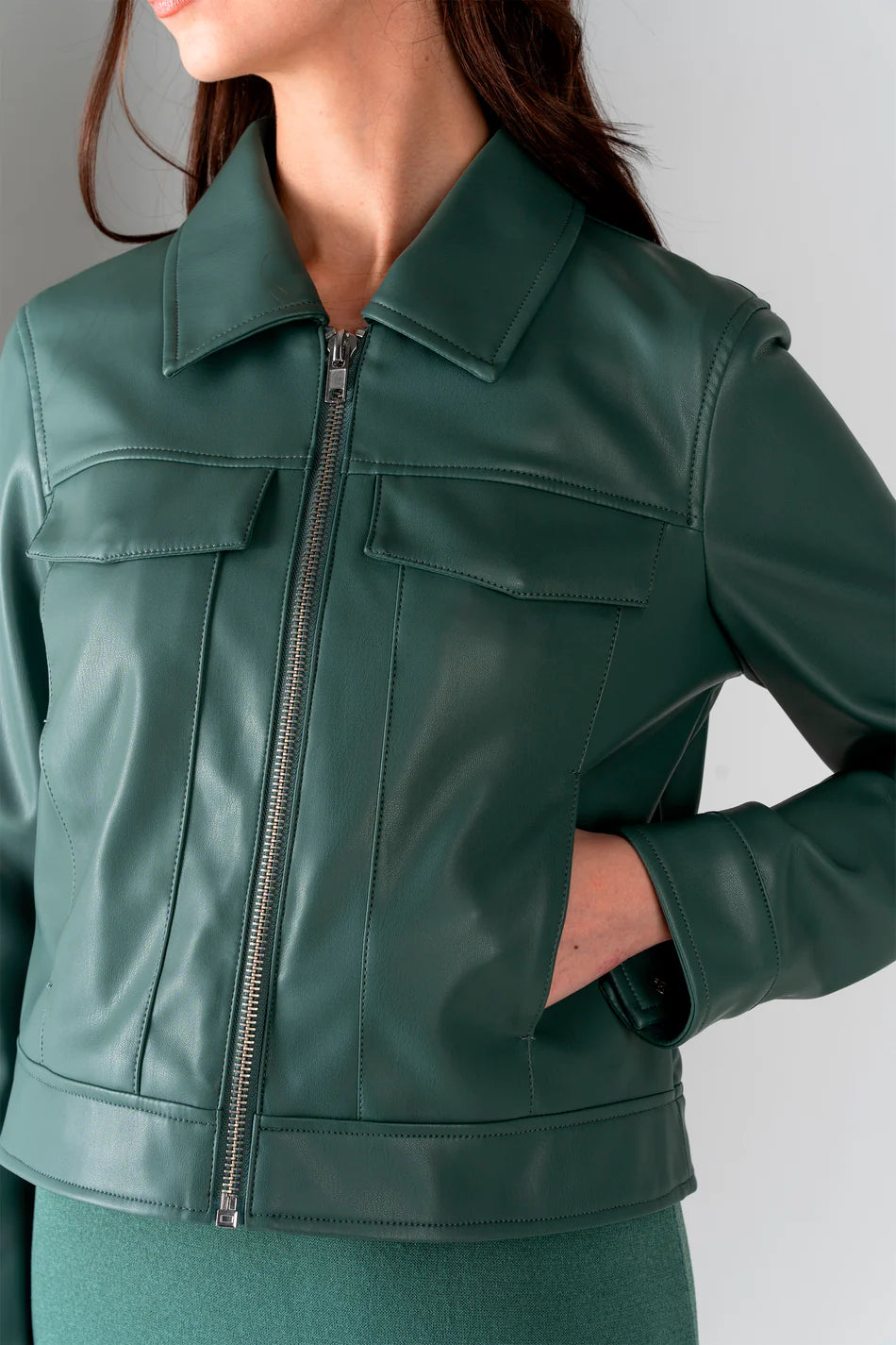 Eco-leather Jacket