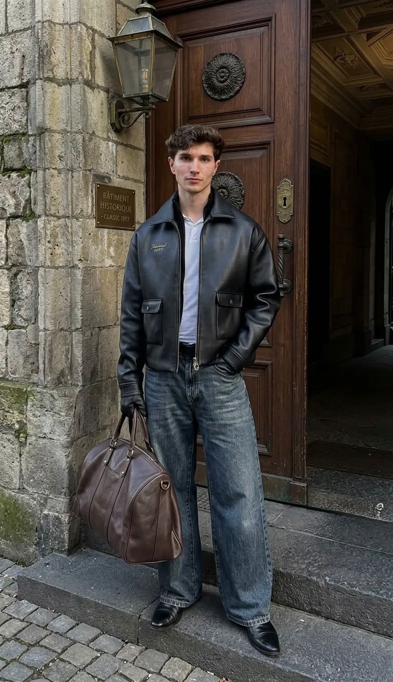 Leather Jacket Outfits