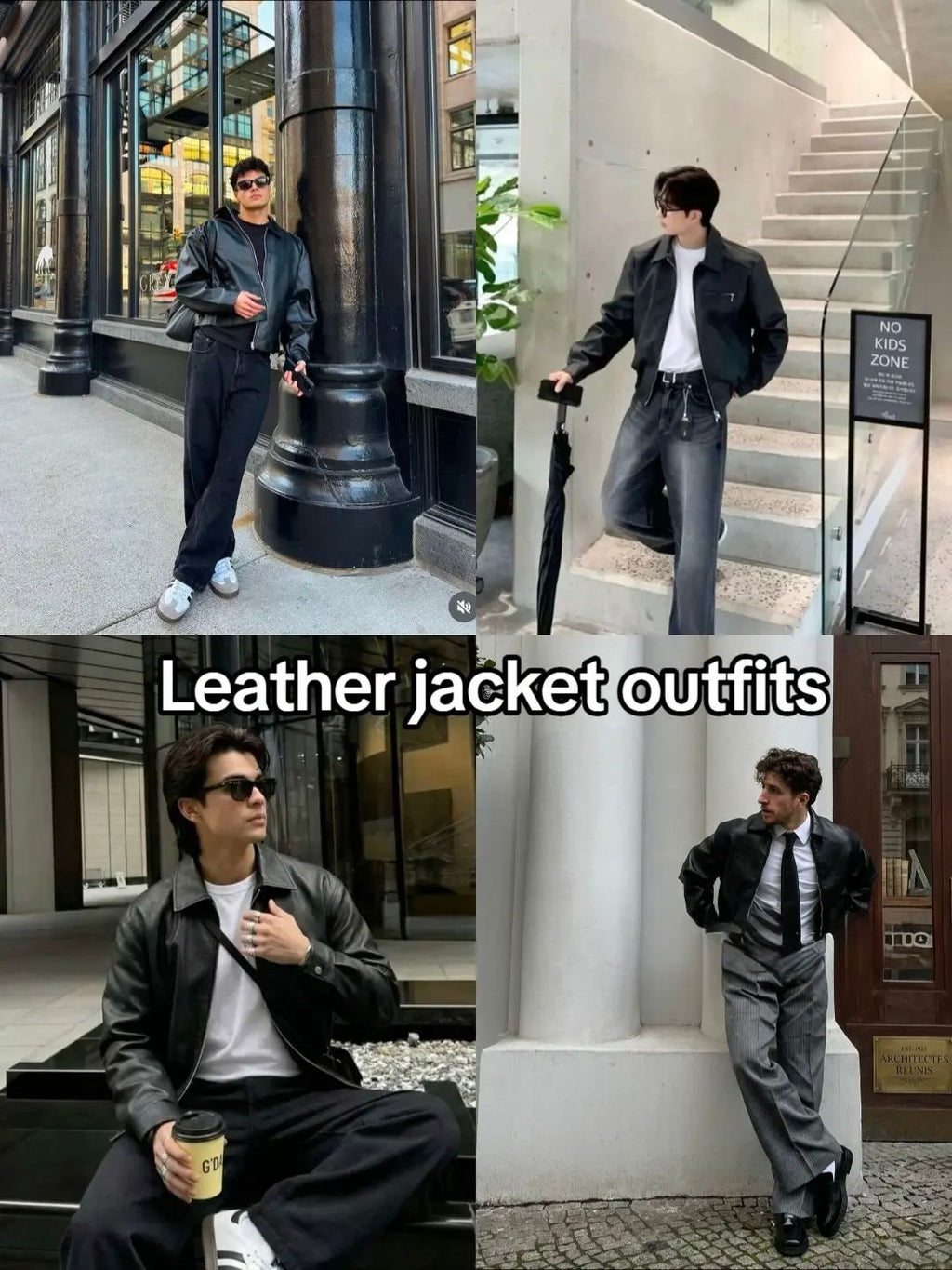 Leather Jacket Outfits