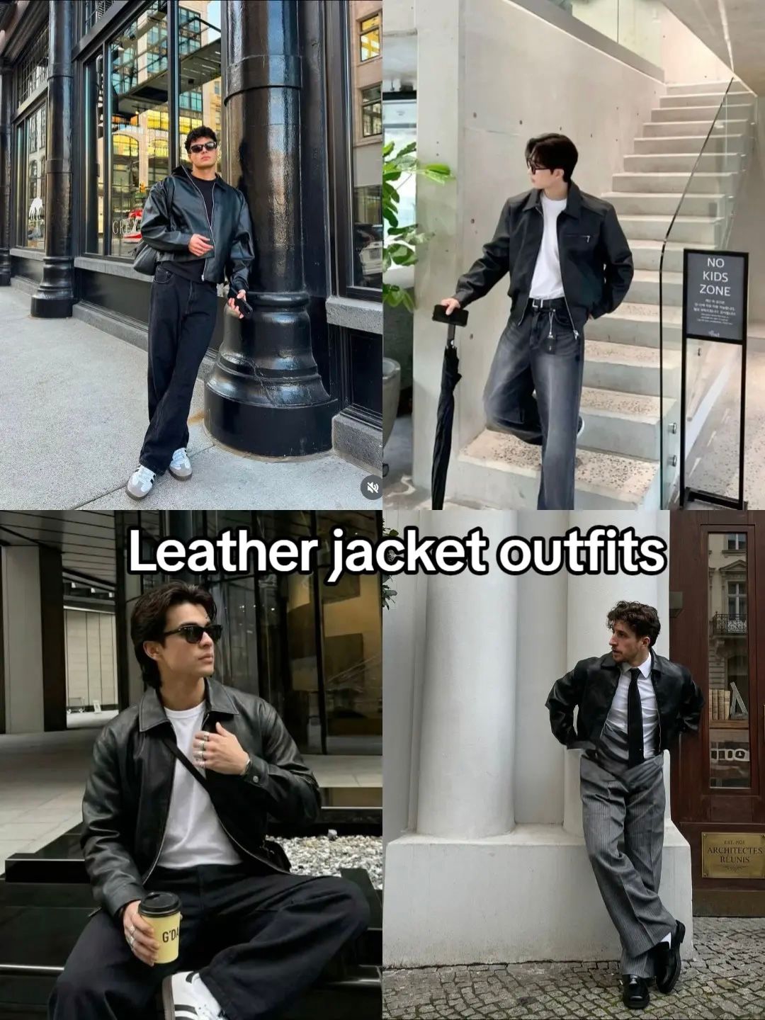 Leather Jacket Outfits