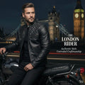 Men's Black Leather Jacket