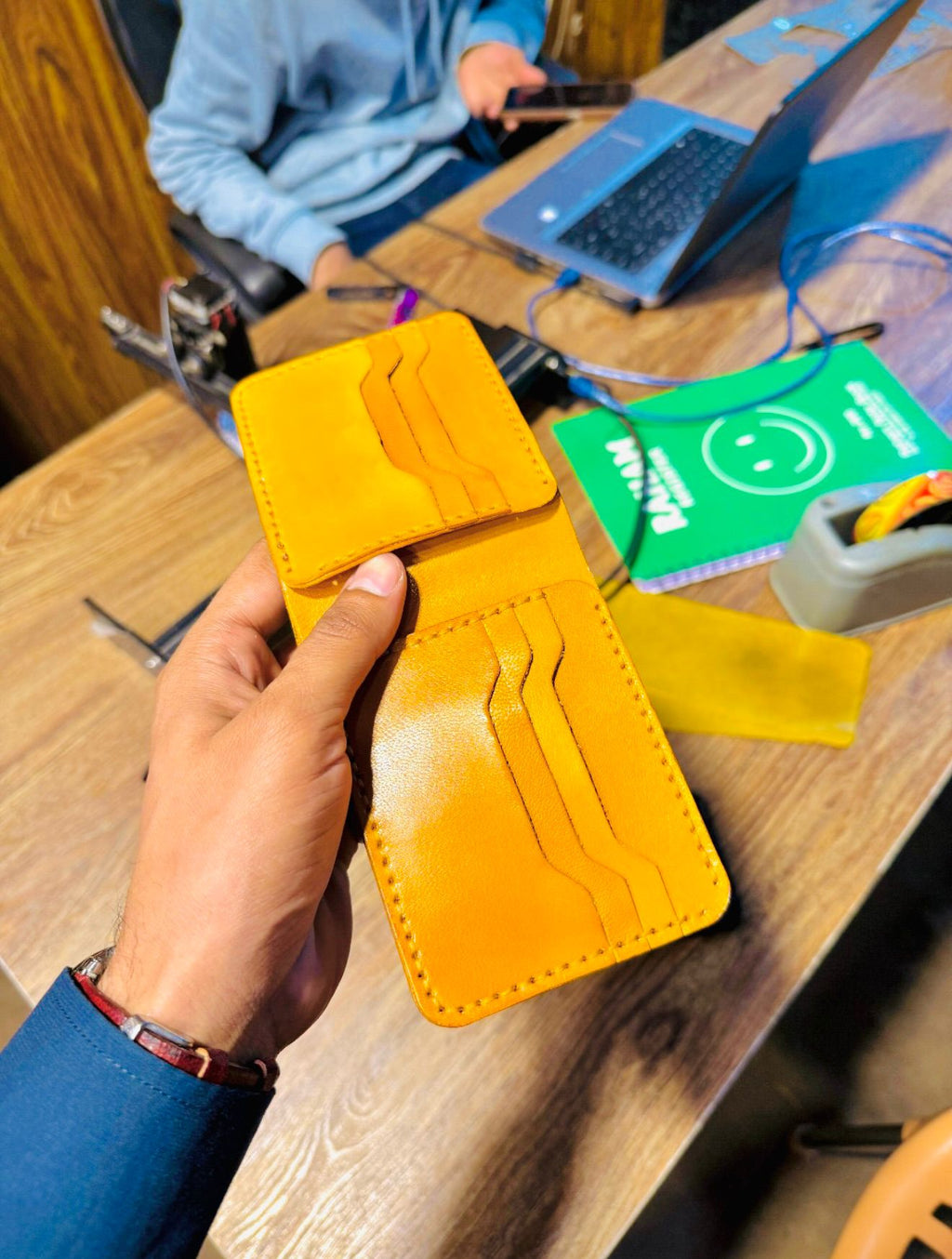 Vegetable Vegetan Leather wallet