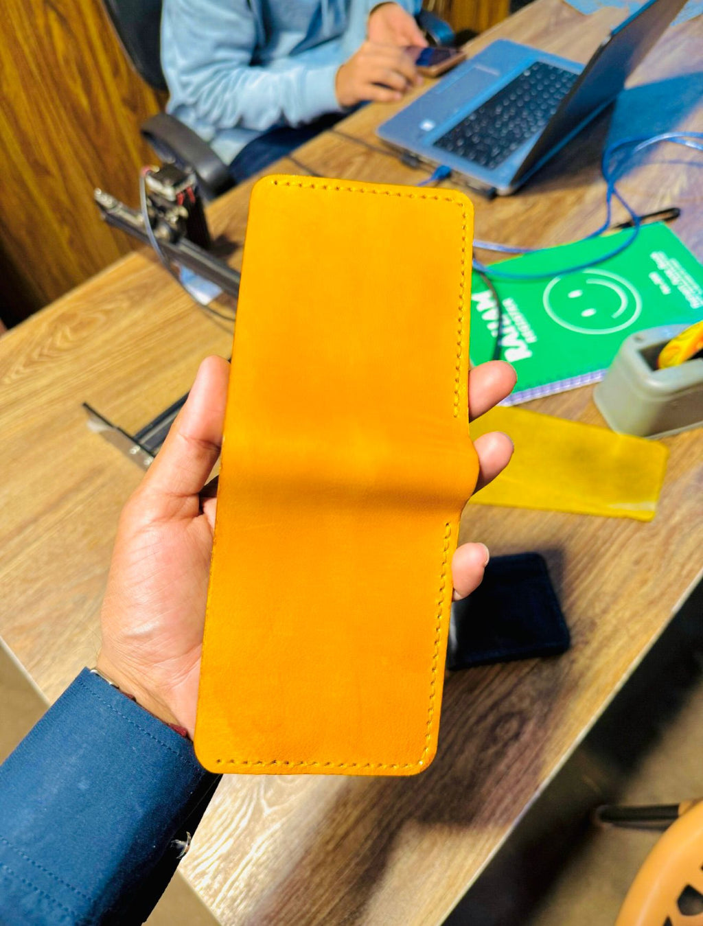 Vegetable Vegetan Leather wallet