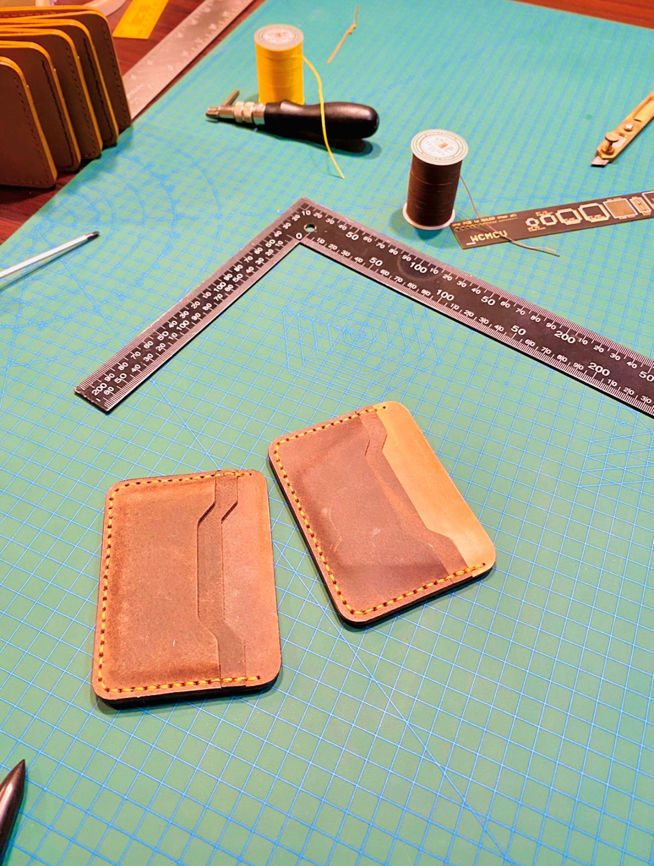 Mini Card Holder Handmade