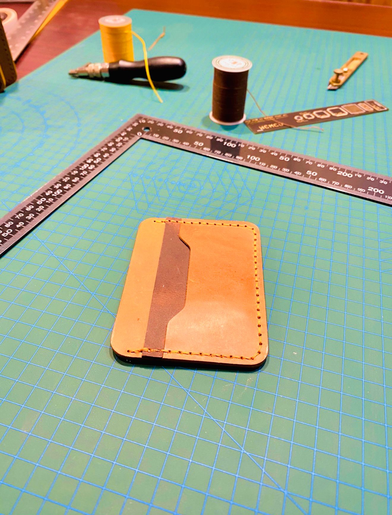 Mini Card Holder Handmade